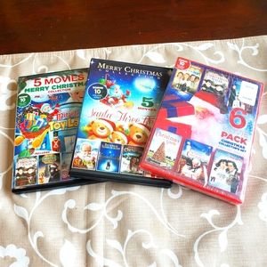 Bundle of Three Christmas Collection Dvds